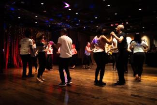 Group dancing Tango